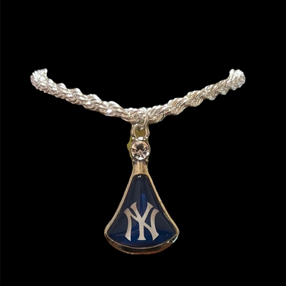 COPY - COPY - Charm Bracelet with NFL football, MLB baseball or College team ch…